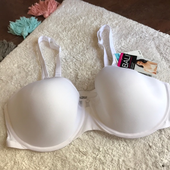 Bali Other - Bali white ultra light underwire bra inner sling